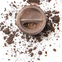 Rich Brown Loose Mineral Eyeshadow • Midnight Mocha