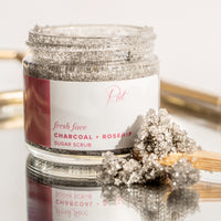 Fresh Face Charcoal + Rosehip Sugar Scrub