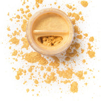 Shimmery Gold Loose Mineral Eyeshadow • Gold Charm
