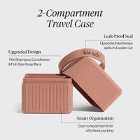 Solid Shampoo & Conditioner Travel Case