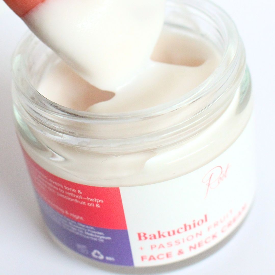 Bakuchiol + Passion Fruit Face & Neck Cream