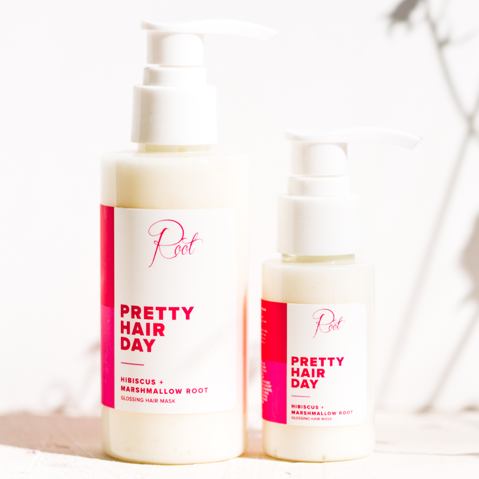 Pretty Hair Day Hibiscus + Marshmallow Root Glossing Hair Mask