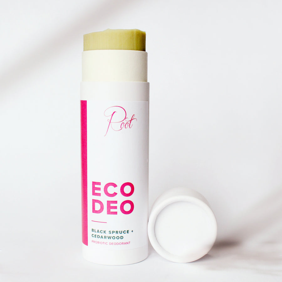 Black Spruce + Cedarwood Eco Deo Probiotic Deodorant