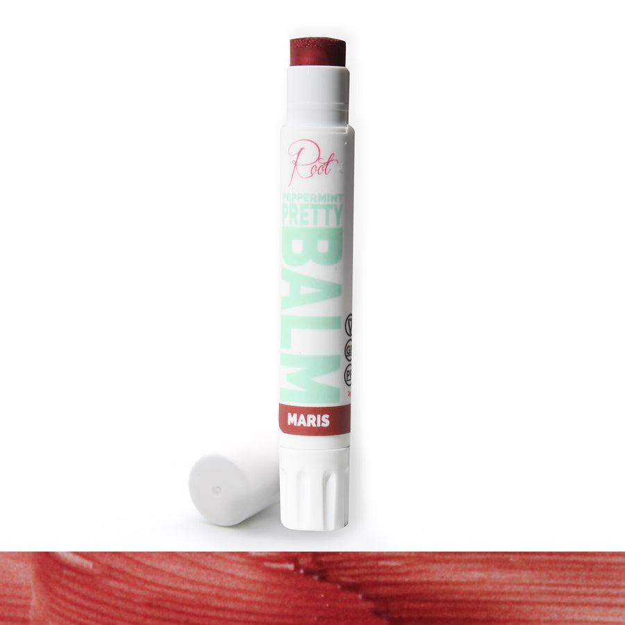 Maris Peppermint Pretty Balm • 100% Natural • Vegan • Tinted Lip Balm